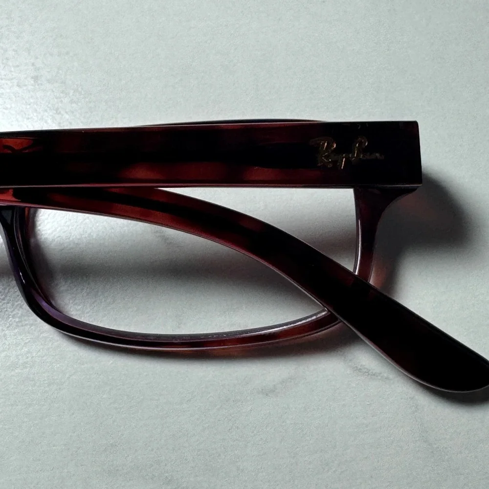 Ray-Ban RB 5187 2442 Tortoise Rectangular Eyeglasses Frames 50-16-140